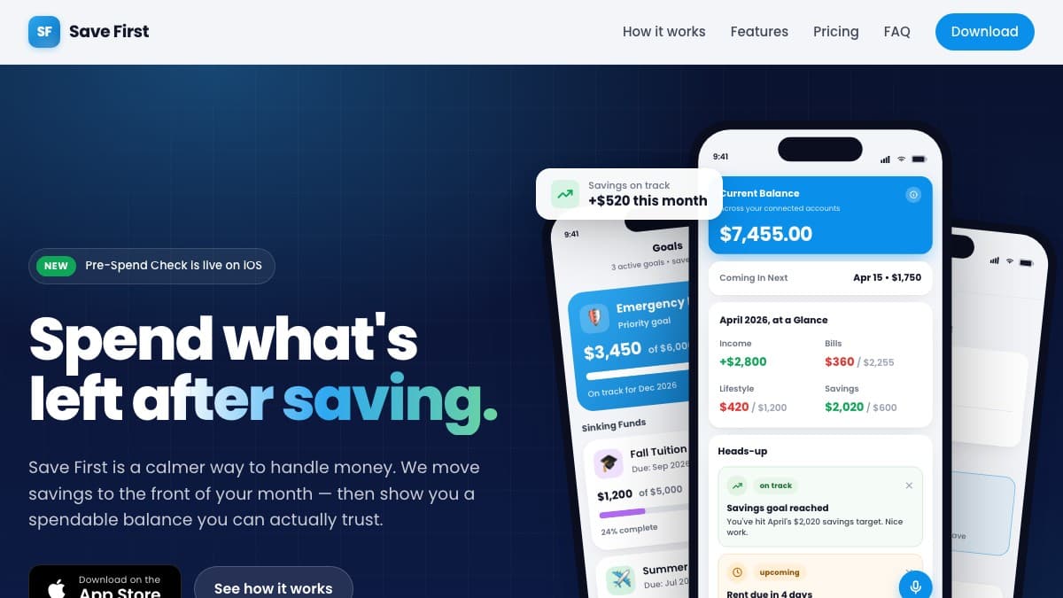 SaveFirst